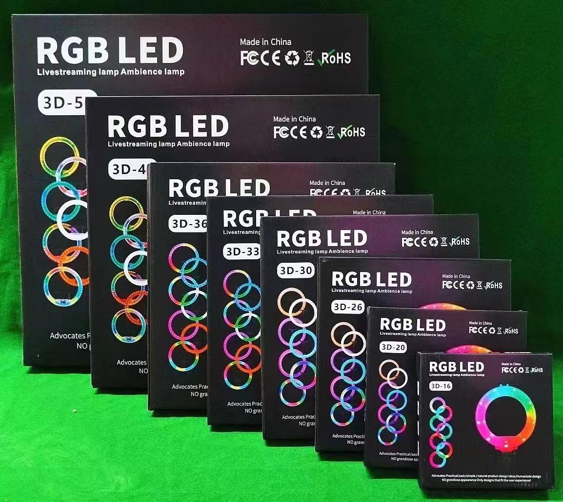 LED RGB LED 3D