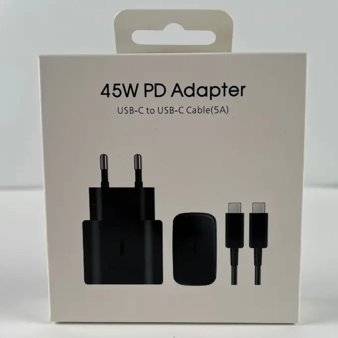45w PD Adapter USB-C to USB-C Cable(5A)