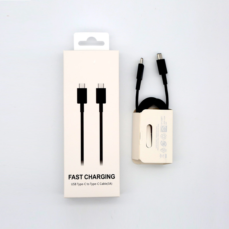 Fast Charging UBS Type-C to Type-C Cable (3A)