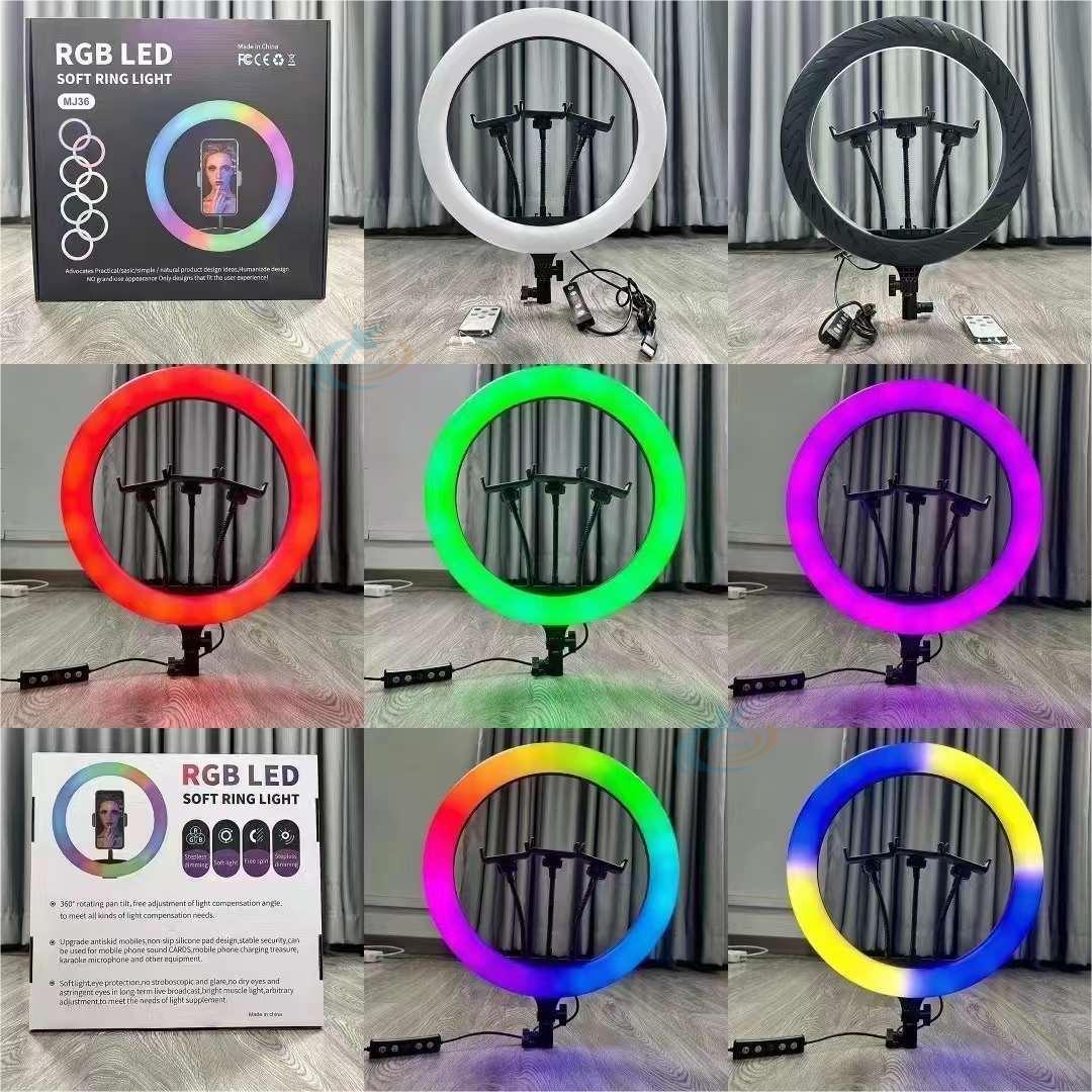 RGB LED SOFT RING LIGHT 